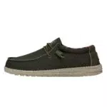 Hey Dude Wally Sox, Mocasín para hombre, Verde