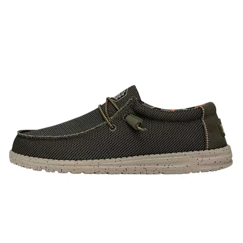 Hey Dude Wally Sox, Mocasín para hombre, Verde