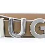 HUGO Zula Belt 1, 5cm Cinturón, Dark Beige259, 80 para Mujer