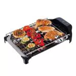 Jata BQ101 Electro Barbacoa Sin Humos Ni Olores Parrilla con 2 Alturas para Cocinar Sano en el interior con Todas las Comodidades 2400 W