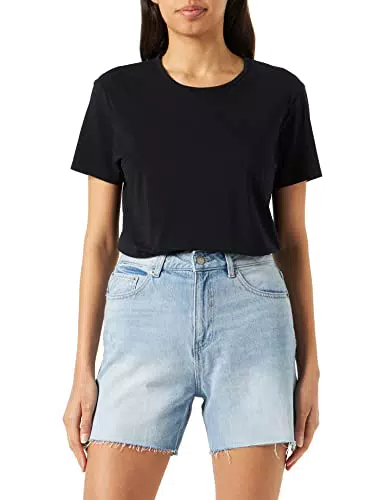 JJXX Jxaura Rh Pantalones Cortos Hw Ra Denim Sn, Pantalones cortos Mujer