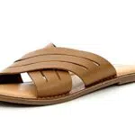 KICKERS Kick Day, Chanclas Mujer, marrón Claro