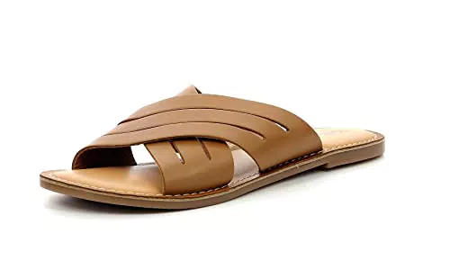 KICKERS Kick Day, Chanclas Mujer, marrón Claro