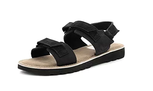 KICKERS Kick Neos, Sandalia Hombre, Negro