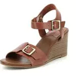 KICKERS Kick Vodou, Sandalia con talón Mujer, Marrón ladrillo