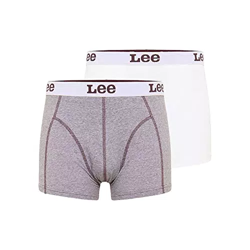 Lee 2-Pack Trunk Bañador, Velvet Beet, Small Hombres