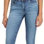 Levi's 711 Double Button Vaqueros Mujer, Blue Wave Mid