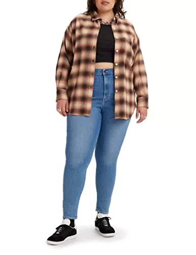 Levi's Plus Size Mile High Super Skinny Vaqueros Tallas Grandes Mujer