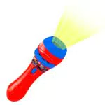 Lexibook Spiderman, Marvel-Linterna de bolsillo con proyector 3 discos y 24 imágenes LTC050SP
