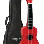 Martin Smith Ukelele de tipo soprano con bolsa y libro de acordes