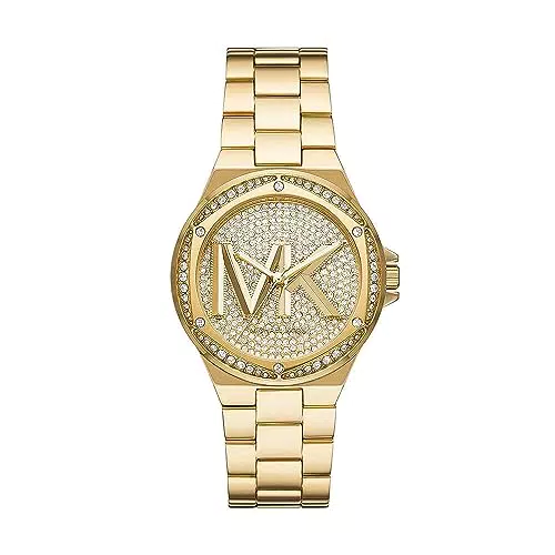 Michael Kors Reloj Lennox para mujer, movimiento de tres manecillas