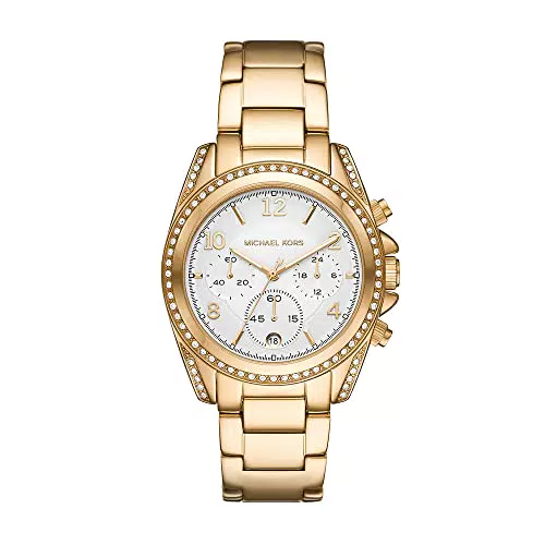 Michael Kors Reloj para mujer Blair, movimiento cronógrafo de cuarzo