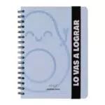 Mr.Wonderful Agenda Wonder 2024 Semanal, azul, Lo vas a lograr