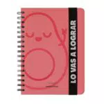 Mr.Wonderful Agenda Wonder 2024 Semanal, rosa, Lo vas a lograr