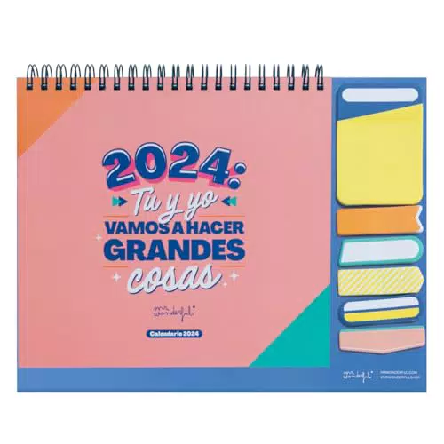Mr.Wonderful Calendario de sobremesa 2024, Tú y yo vamos a hacer grandes cosas