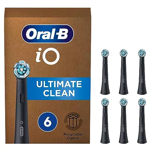 Oral-B iO Ultimate Clean Cabezal De Cepillo Eléctrico Negro