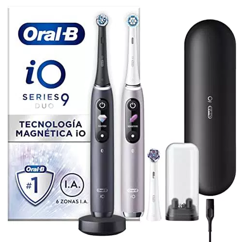 Oral-B iO9 Cepillos de Dientes Eléctrico con Mangos Recargables