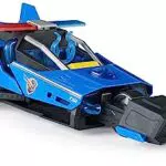 Patrulla Canina - LA SUPERPELÍCULA - Coche Transformable Deluxe con Figura de Chase Patrulla Canina - con Luces y Sonidos - 6067497 - Juguetes Niños 3 Años +