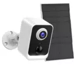 PEEIPM Cámara Vigilancia WiFi Exterior, Cámaras de Vigilancia sin Cables