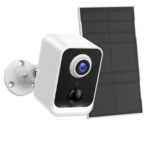 PEEIPM Cámara Vigilancia WiFi Exterior, Cámaras de Vigilancia sin Cables