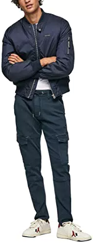 Pepe Jeans Jared Pants, Azul, para Hombre