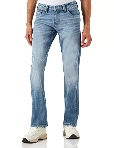 Pepe Jeans Kingston Zip, Jeans Hombre, Azul