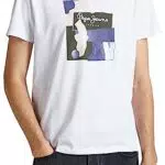 Pepe Jeans Oldwive T-Shirt, Blanco, XL para Hombre