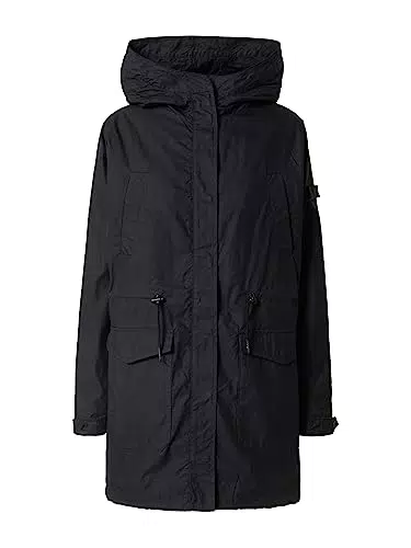Pepe Jeans Rooney, Chaquetas Mujer, Negro