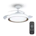 Philips - Bliss Ventilador de techo con luz LED y mando