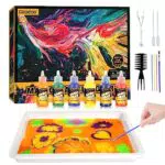 Pintura de mármol de agua, kits de manualidades, regalos ideales para niños a partir de 6 años