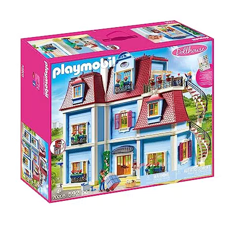 PLAYMOBIL Dollhouse 70205 Casa de Muñecas, con Timbre Real