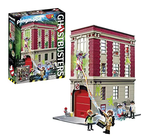 PLAYMOBIL Ghostbusters 9219, Cuartel Parque de Bomberos