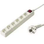 PremiumCord Regleta pp6k-03 de 3 m con Interruptor de alimentación