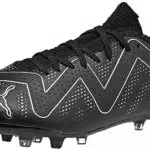 PUMA Future Play MG, Zapatillas de fútbol Hombre, Negro Plata