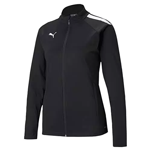 PUMA Mujer Sudadera con capucha, Puma Black-Puma White