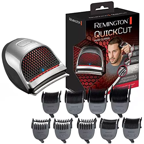 Remington Máquina de Cortar Pelo QuickCut, Cortapelos con Cable e Inalámbrico