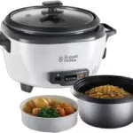 Russell Hobbs Olla arrocera pequeña 0, 8 l cocción lenta para verduras y pescado