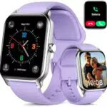 Smartwatch Mujer con llamada Bluetooth Reloj Inteligente Mujer Alexa Incorporado Reloj Inteligente IP68 Impermeable Reloj Inteligente Mujeres con Rastreador de Sueño Smartwatch para iOS Android