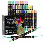 Sonlaryin Rotuladores Acrilicos 72 Colores 36 Piezas