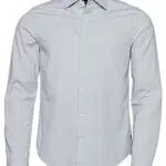 SUPERDRY Studios Micro Textured Shirt M4010674A Cobalt Micro Dot M Hombre