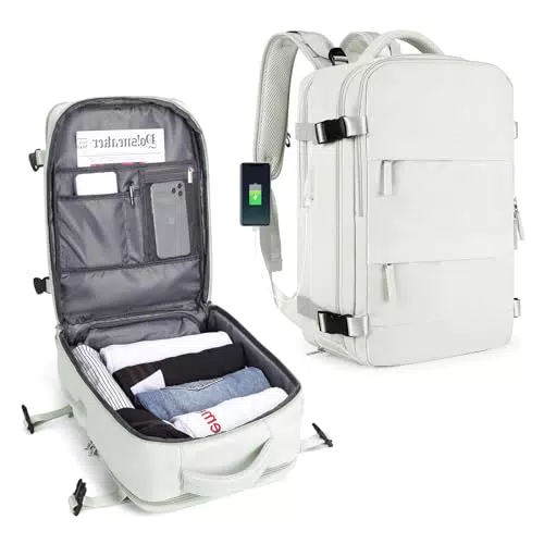 SZLX mochila de viaje informal para mujer, bolsa de transporte impermeable para senderismo