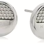 Tommy Hilfiger Jewelry Pendientes de botón para Mujer de Acero inoxidable - 2701087