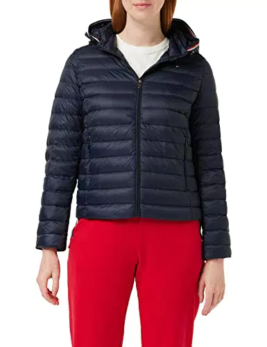 Tommy Hilfiger Mujer Chaquetón de Plumón Heritage LW Down Jacket Ligero