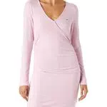 Tommy Jeans Tjw Minivestido Envolvente Babyrib Vestidos Cruzados
