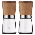 WMF Ceramill Natura - Juego 2 molinillos, Madera 13