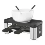 WMF Kitchenminis - 3 en 1 Raclette, Grill y Fondue 370W Ideal para 2 Personas