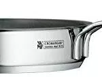 WMF Mini - Sarten Ø 18 cm diámetro Con Recubrimiento Borde Vertedor Apilable de Acero Inoxidable Cromargan Pulido Apta para Inducción Apta para Lavavajillas