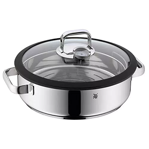 WMF Vitalis - Fuente Redondo de Cocción al Vapor 28 cm Diámetro