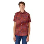 Wrangler Camiseta S 1 Pkt, Azul Marino, L para Hombre