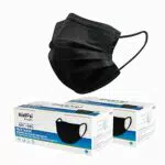 100 Mascarillas Negras Higiénicas Desechables Homologadas CWA 17553: 2020